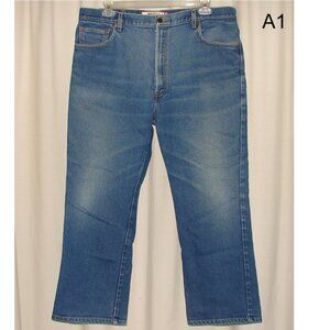 Levis 517 Blue Denim JEANS, 44x30, Old School Work, Bootcut, Mexico 2017 A1